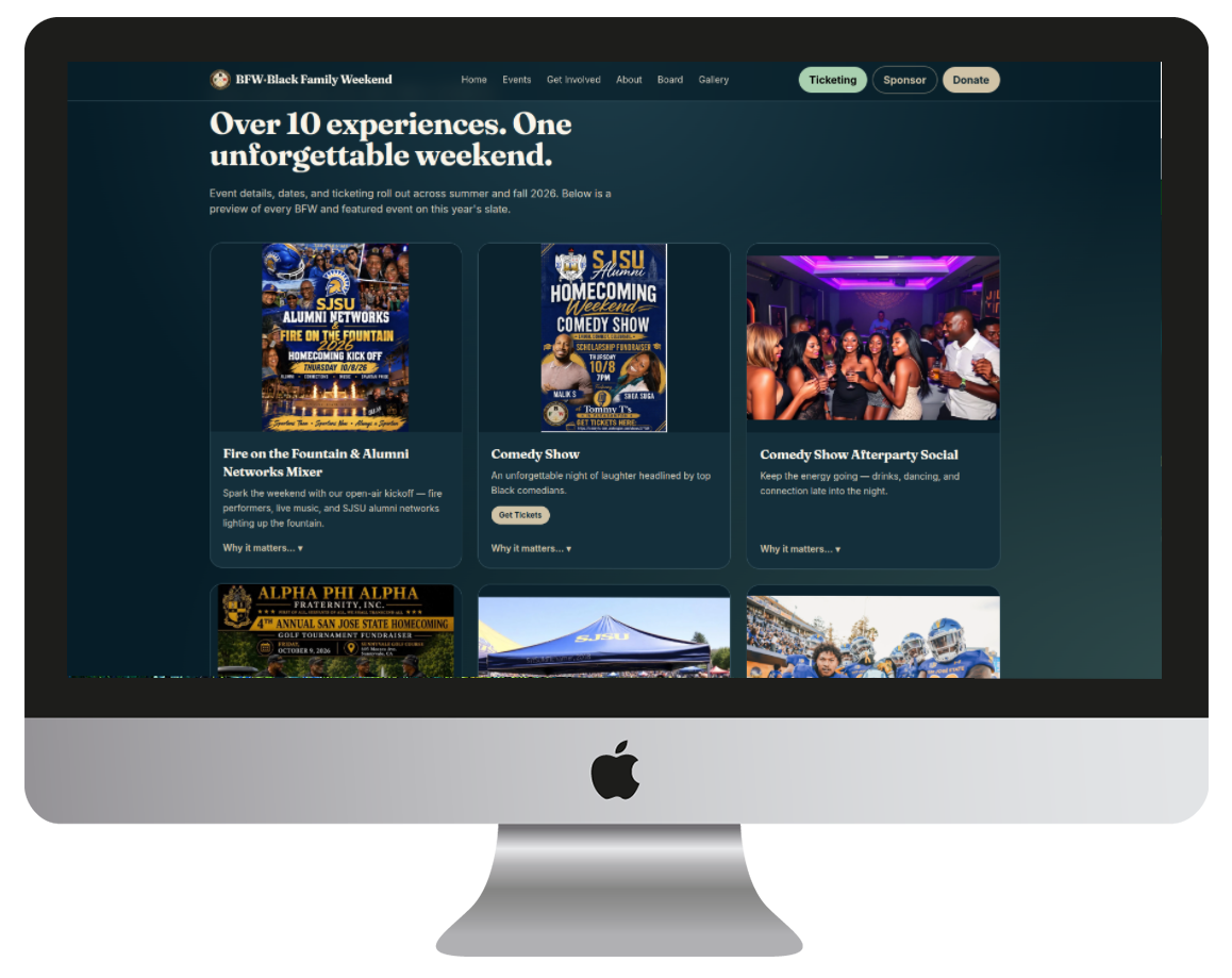 Community Association & Information Management Website